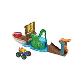 Hot Wheels Monster Trucks Color Shifters Swamp Chomp Playset HGV14 - Colorland Toys